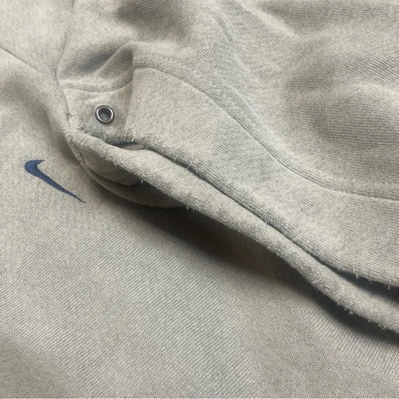 Vintage 90’s Nike center Swoosh RARE Sage Green colour way Pullover hoodie sz L - Picture 8 of 14